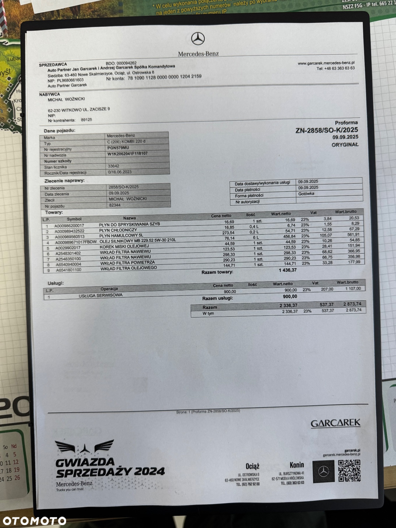 Mercedes-Benz Klasa C 220 d T 9G-TRONIC Avantgarde - 26
