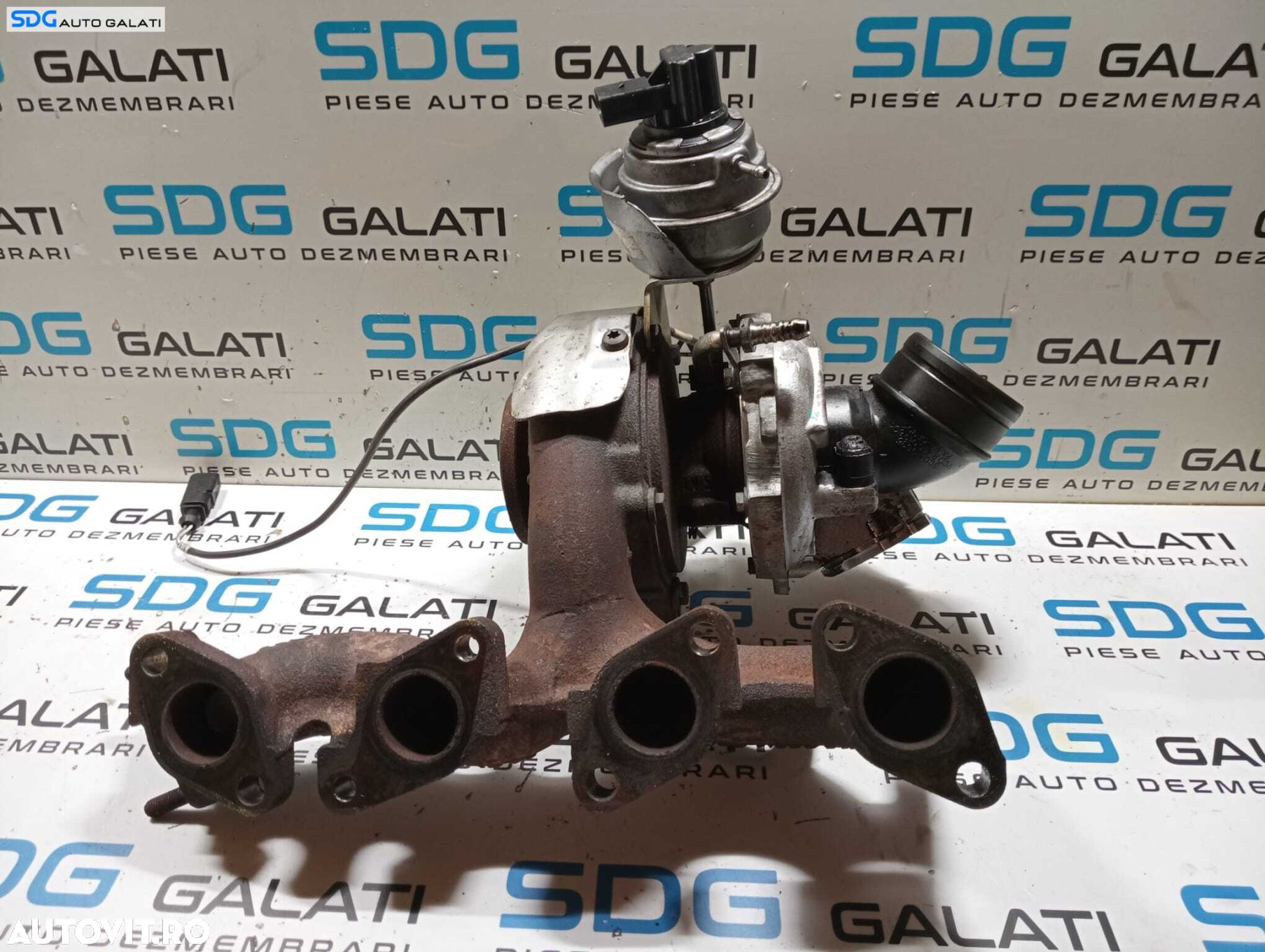 Turbo Turbina Turbosuflanta Seat Altea XL 2.0 TDI 2006 - 2015 Cod 03G253014K [M7137] - 6