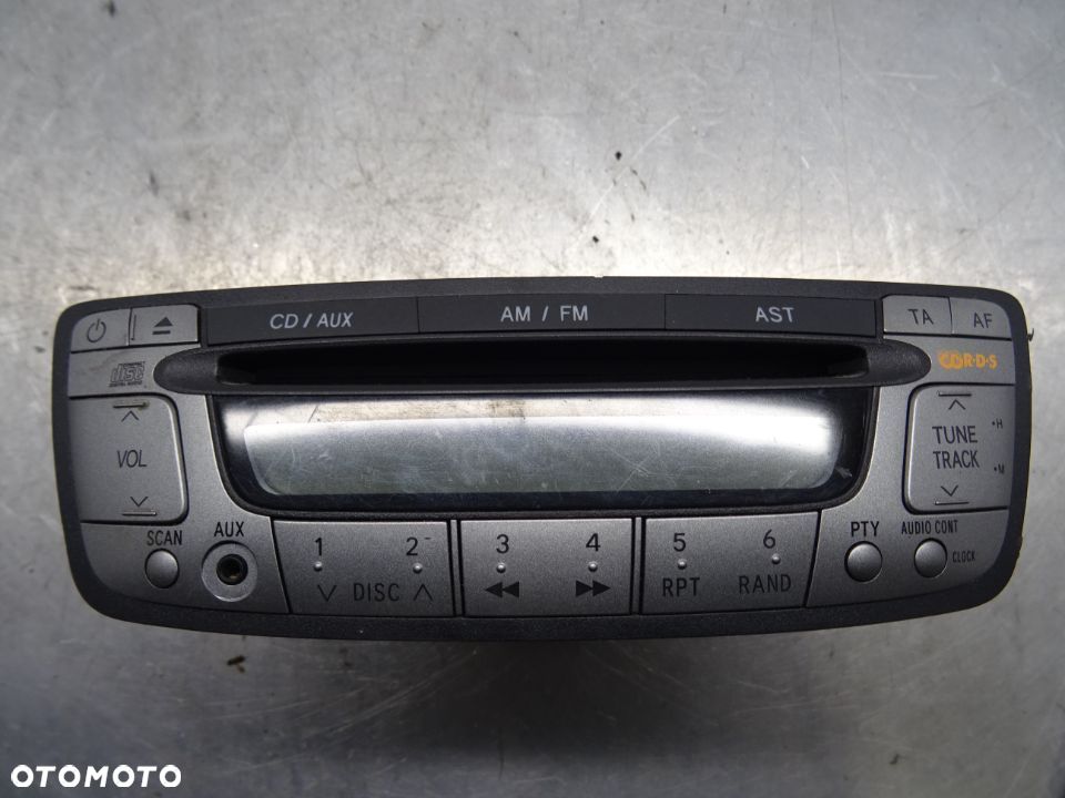 TOYOTA AYGO LIFT HB 3D 08-12 1.0B RADIO RADIOODTWARZACZ 86120-0H010 - 1