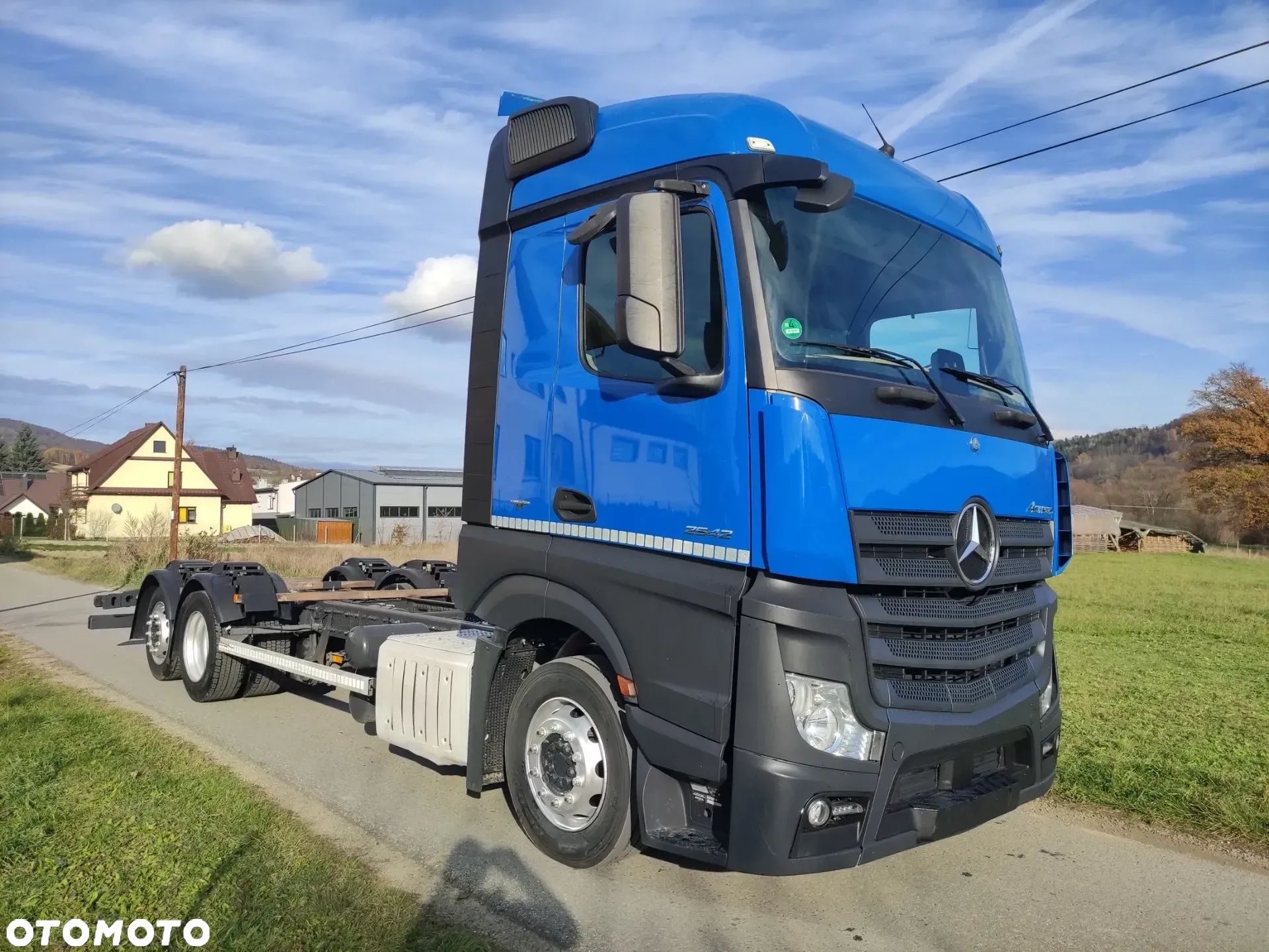 Mercedes-Benz ACTROS 2642 low deck ramo do zabudowy - 1
