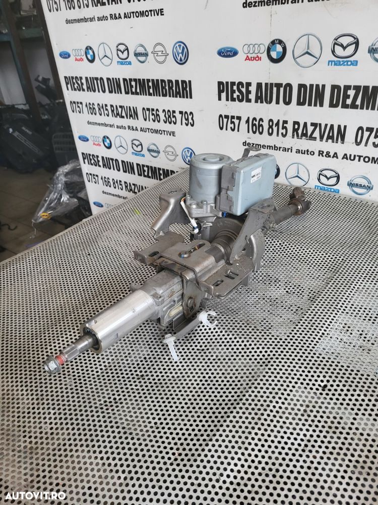 Coloana Directie Volan Pompa Servo Electrica Nissan Qashqai J11 An 2013-2014-2015-2016-2017-2018-2019-2020 Volan Stanga Aproape Noua 11.000 Km Cod 48810-HV90B - 2