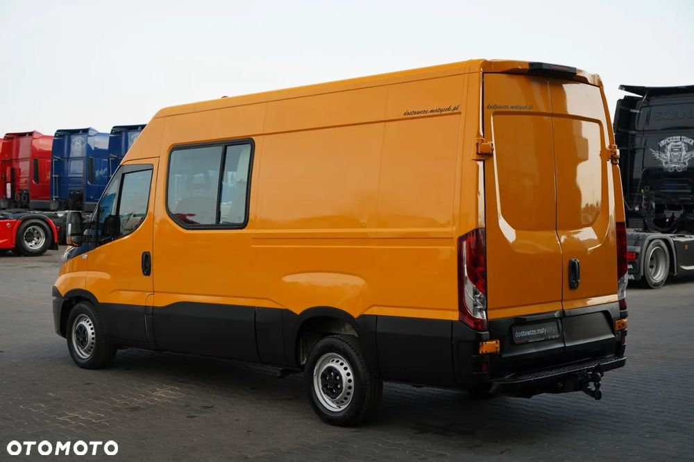 Iveco DAILY 35-130 / BRYGADÓWKA / 7 MIEJSC / BLASZAK / FURGON / SPROWADZONY - 5