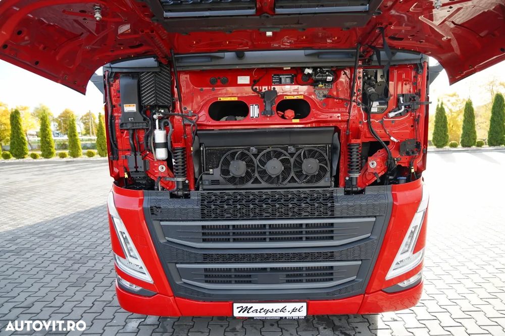 Volvo FH 460 / SOLOWKA / I-SAVE / I-PARK COOL / DIRECȚIE ȘI PUNTE RIDICABILĂ / WIELTON / CORTINĂ ARMATĂ - 32