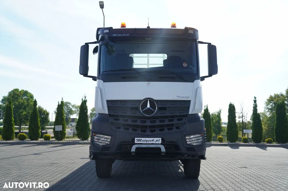 Mercedes-Benz AROCS 2642 / 6x4 / LIVRARE - 7,2 M / PALFINGER PK 19 001 / MAX. CAPACITATE DE RIDICARE 6.000 KG / ROTATOARE / TELECOMANDĂ / EURO 6 - 12