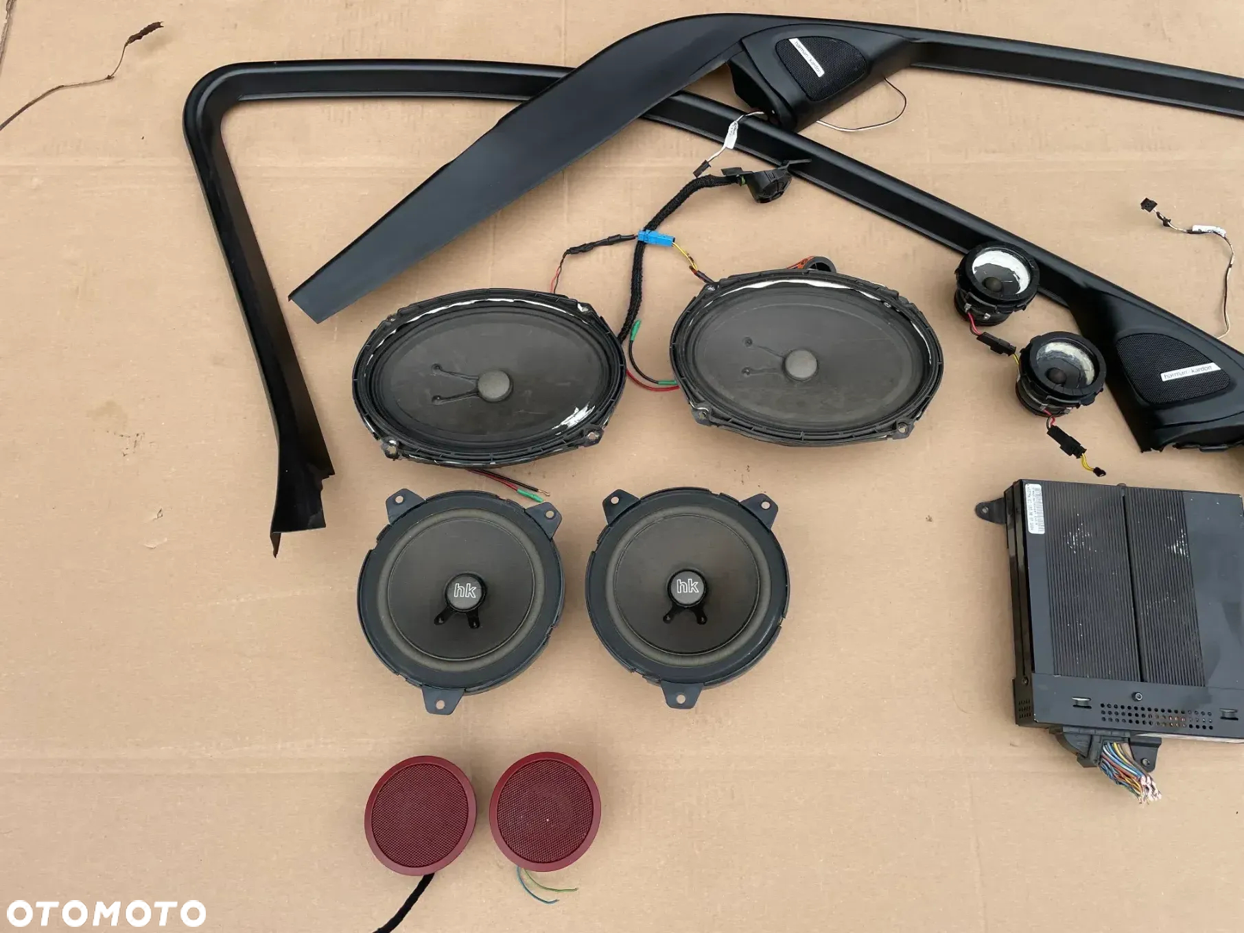 bmw e46 harman kardon głośniki panel wzmacniacz komplet - 2