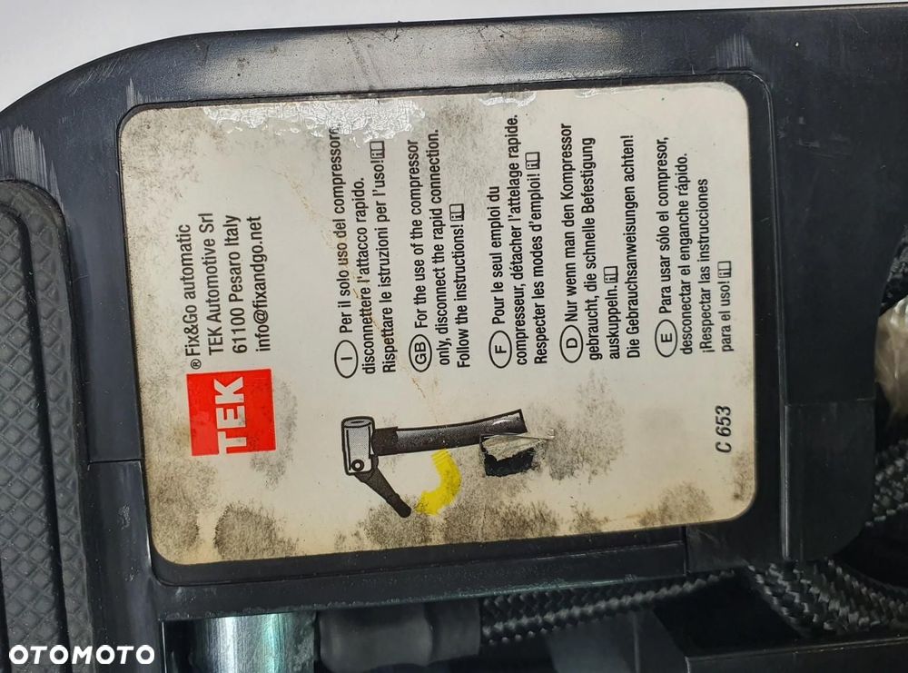 ZESTAW NAPRAWCZY KOMPRESOR POMPKA 12V FIAT 500 C653 - 6