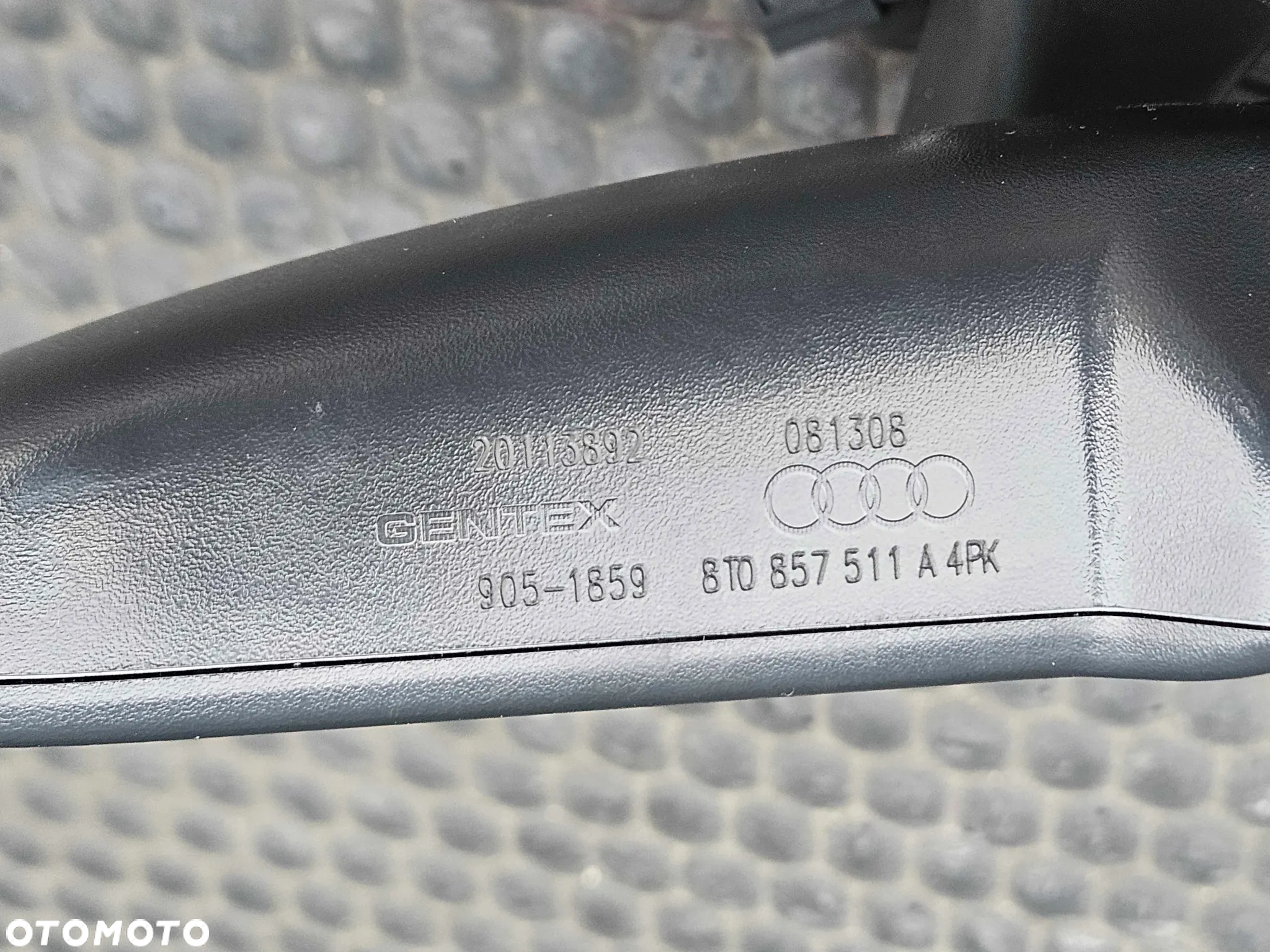 Lusterko Wsteczne 8T0857511A 8T0857593 S-Line Czarne Wewnetrzne Fotochrom Audi A4 B8 A5 8T - 12