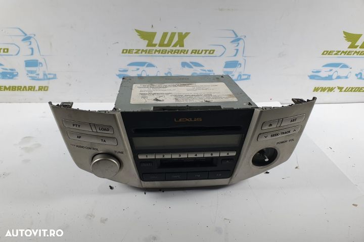 RADIO/CD/DVD/GPS modul casetofon unitate 86120-48520 8612048520 Lexus RX 2 (facelift)  [din 2005 pa - 1