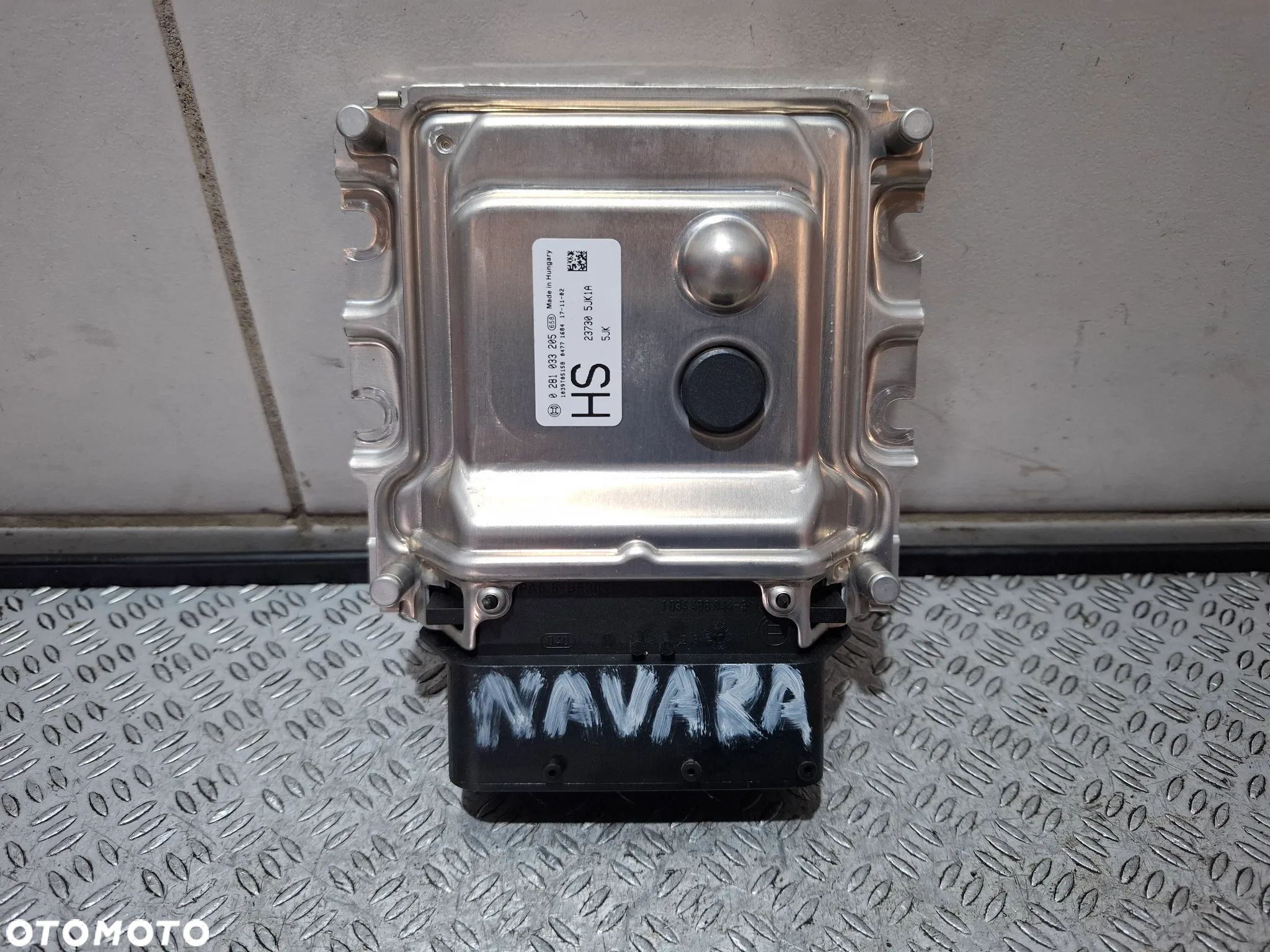 Komputer sterownik Alaskan Nissan Navara 2,3 DCI  Rok 2017 nr 0281033205 , 237305JK1A - 1