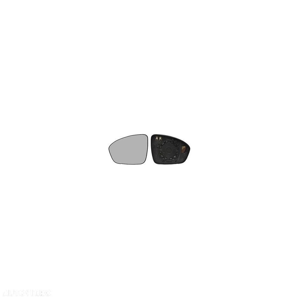 Geam oglinda exterioara Renault Megane, 03.2016-; Talisman, 01.2016-, stanga/dreapta, incalzita; geam asferic; cromat, View Max - 1