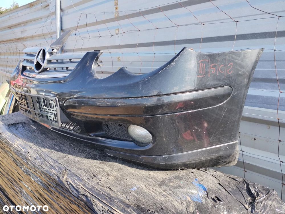 Mercedes W203 Zderzak Atrapa Grill Przód 197 - 4