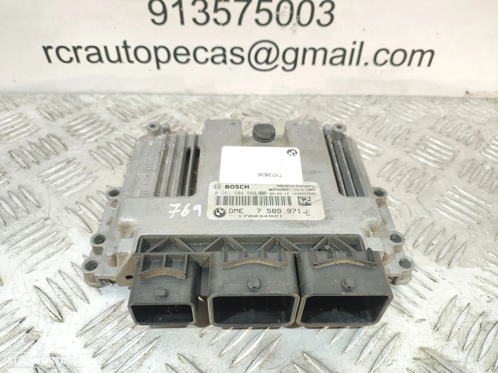 CENTRALINA ECU MOTOR MINI COOPER R56 1.6i 16V 120CV N12B16AA N12B16A R55 R57 CLUBMAN 0261S04563 DME758997101 DME7589971 7589971 170035504 - 4