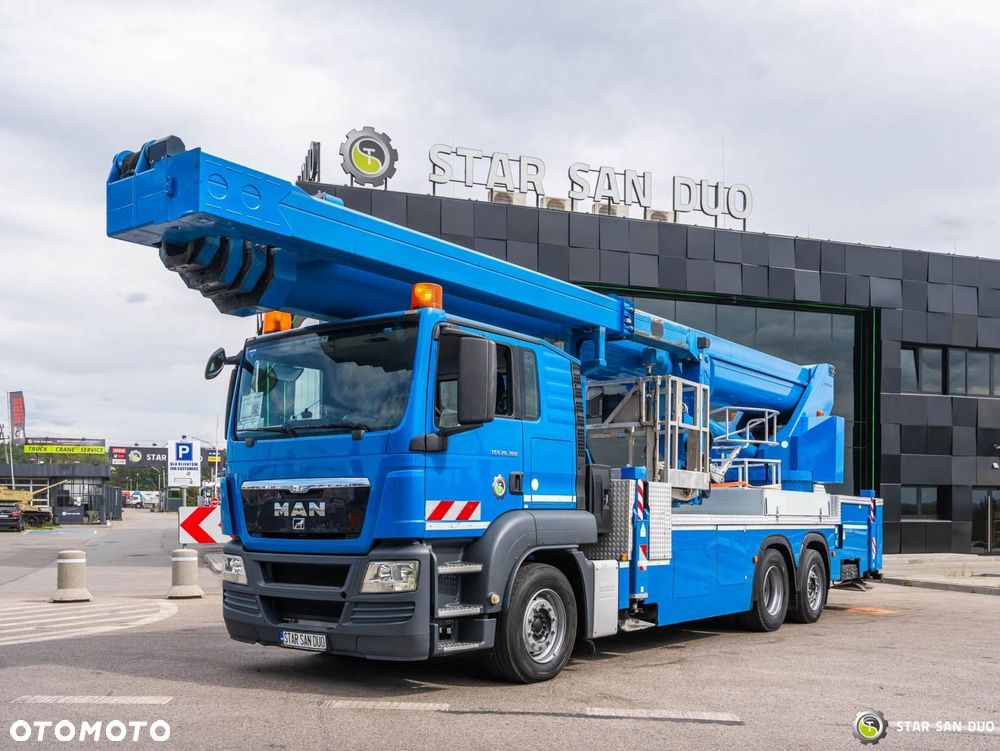 MAN TGS 26.360 6x2 Ruthmann T580 podnośnik koszowy 58 m - 27