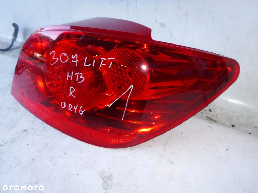 peugeot 307 lift hb lampa tył prawa nowa oryginał wkład tylna - 7