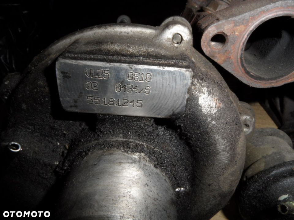 TURBINA TURBOSPREZARKA FIAT DOBLO STILO  1.9 JTD 55181245 - 3