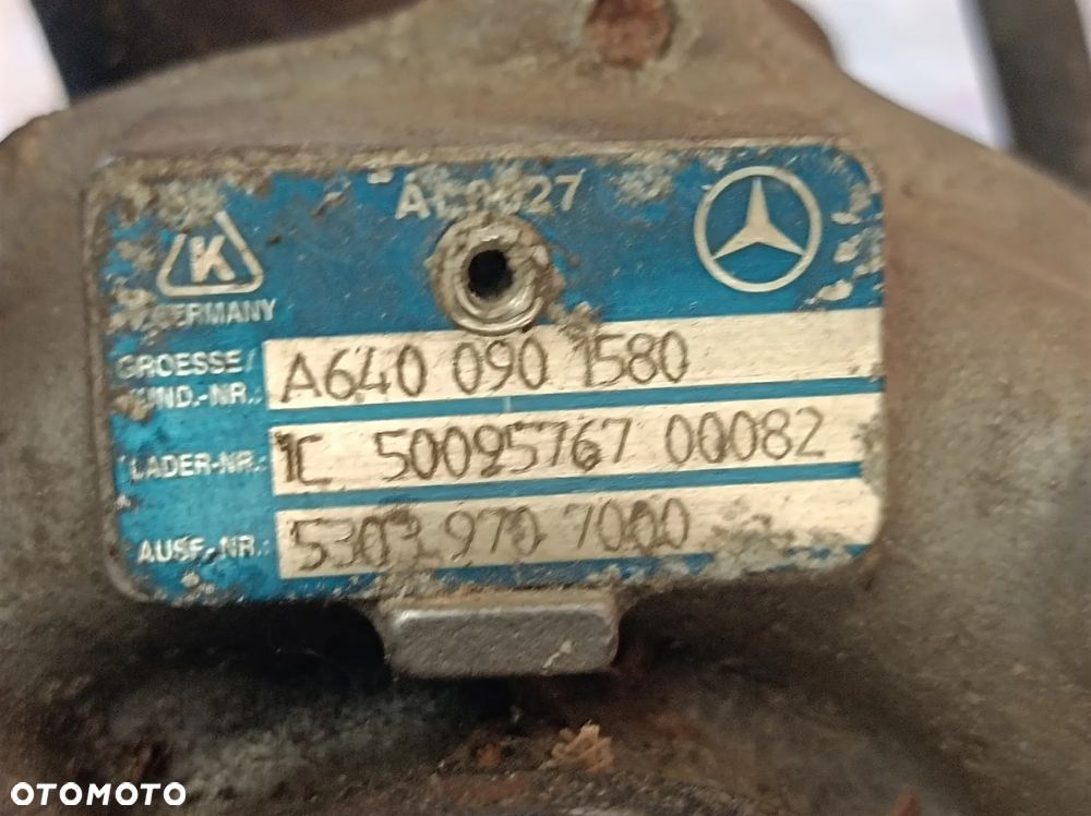 TURBOSPRĘŻARKA TURBINA MB KLASA A W169 KLSA B W245 2.0 CDI A6400901580 - 8