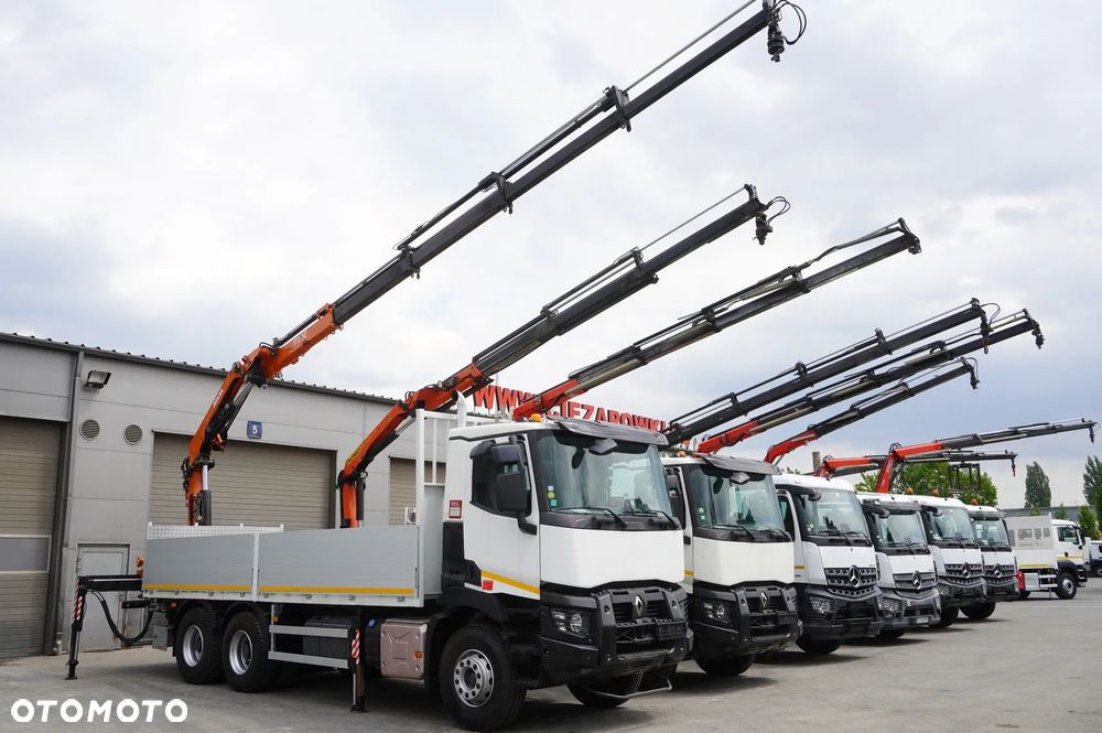 Renault C380 Comfort 6×4 / HDS Atlas 172.3E / Zasięg 12.3 m / Udźwig 6.1 t / Burtowy 17 EPAL_256271 - 29