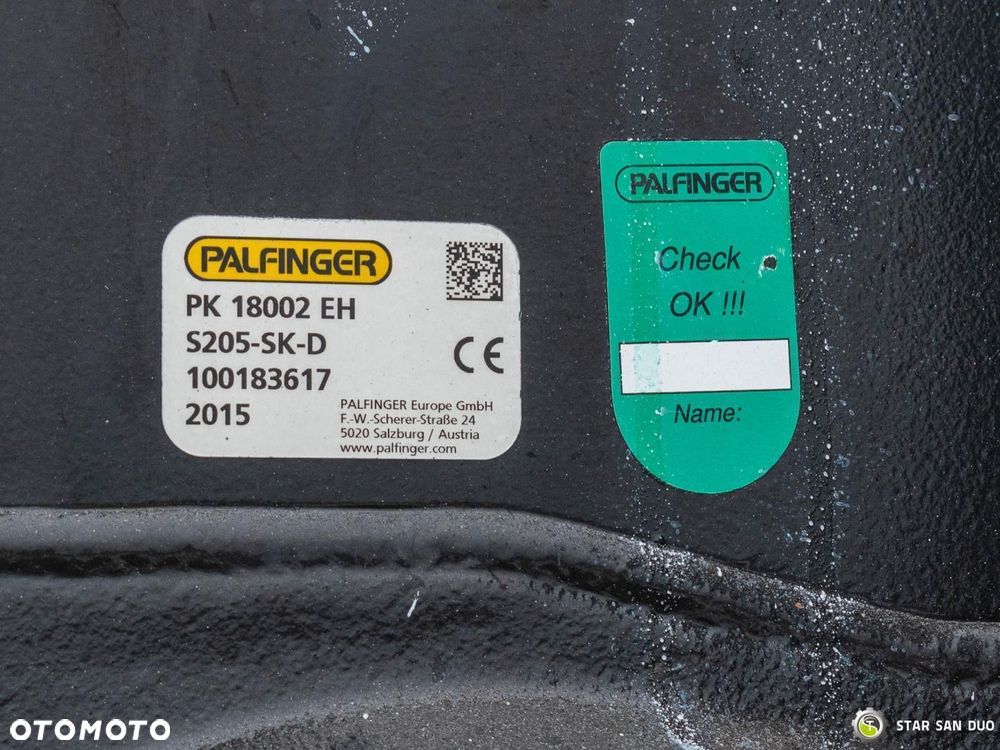 Scania P320 6x2 Palfinger PK 18002 EH HDS Żuraw Wywrotka - 25