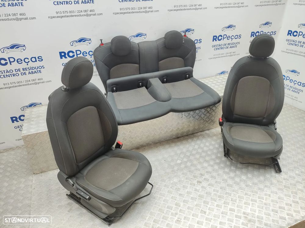 Conjunto Bancos Originais Tecido Mini Cooper One F56 2 Portas F54 Clubman 2013 - 2024 - 10