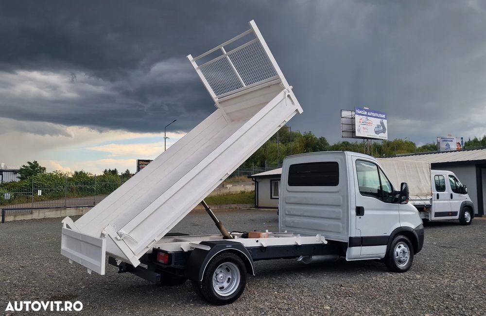 Iveco daily 35c12,  2300cc, 120cp, basculabil spate, 3.6 m, cat B, arcuri  , bari torsiune,   basculare de forta, 02/2007, RAR efectuat,  SEAP, finantare PJ, rate Pf - 6