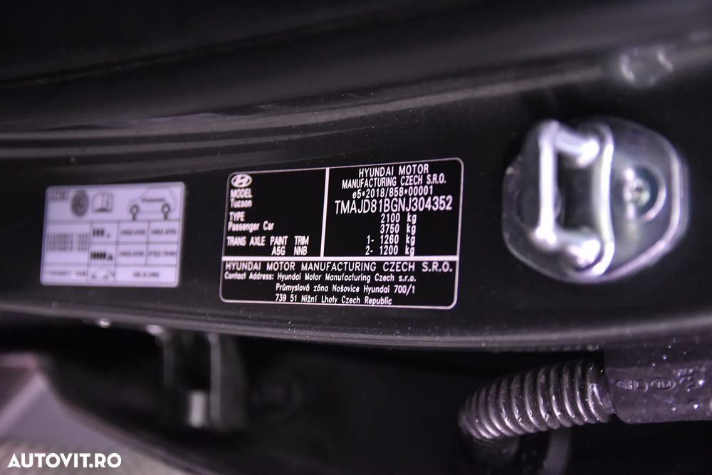 Hyundai Tucson 1.6 T-GDi 48V-Hybrid 2WD DCT Select - 27