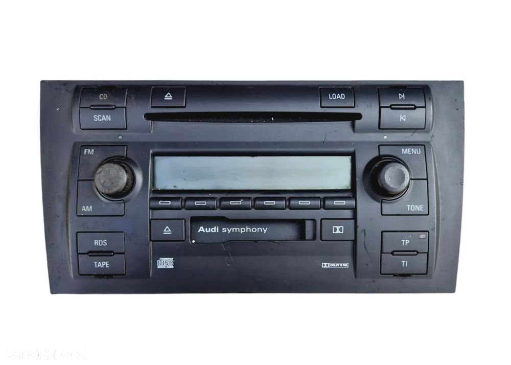 RADIO SYMPHONY II 2DIN AUDI A6 C5 CD KASETA  4B0035195HX - 7