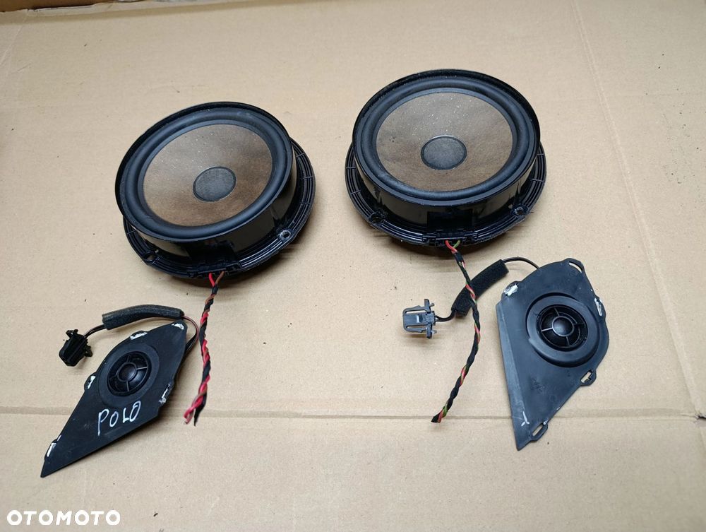 Polo 9N głośniki komplet głośnik lift Volkswagen 6Q0 035 411A - 1