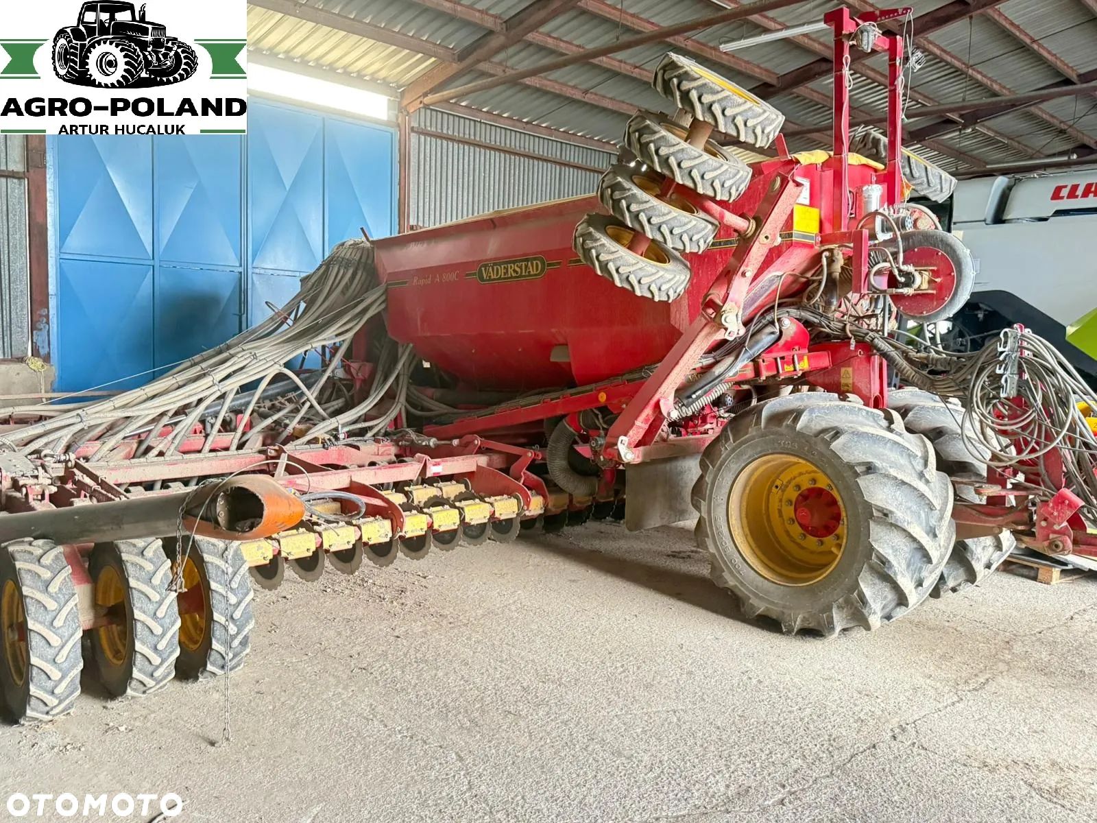 Väderstad RAPID RDA 800 C - NAWOŻENIE - 2012 ROK + VADERSTAD BIODRILL 360 - 1