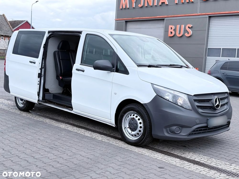 Mercedes-Benz Vito Long L2 Maxi Brygadówka Doka 6-miejsc Salon PL, Jeden Właściciel - 5