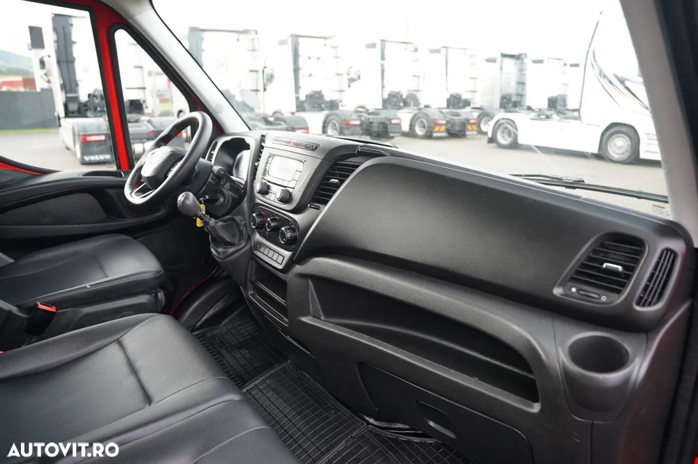 Iveco DAILY 35-120 / BASCULABILĂ - 2,8 M / BASCULARE SPATE / ROȚI DUBLE PE SPATE / MANUALĂ / IMPORT / - 35