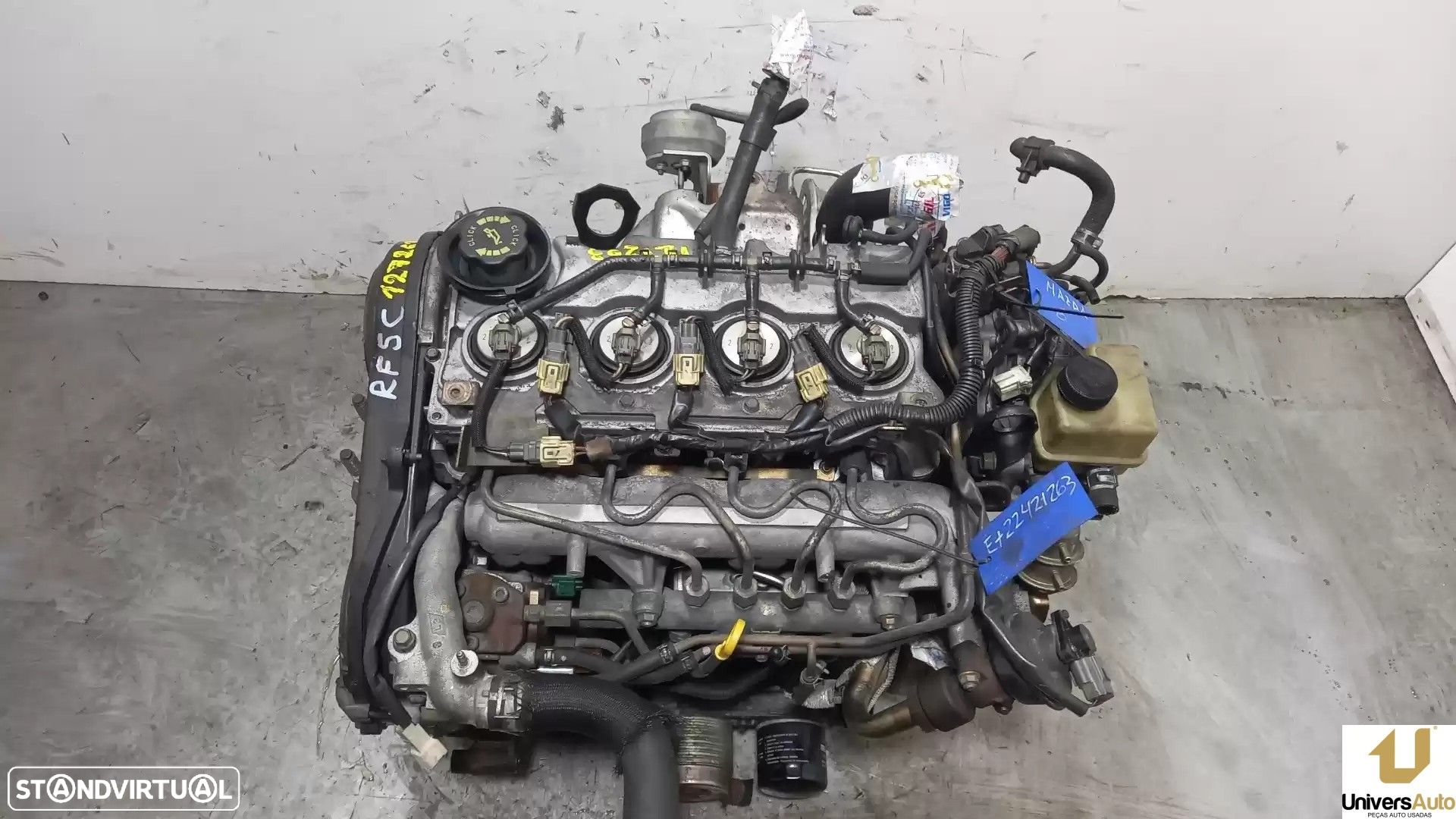 MOTOR COMPLETO MAZDA 6 SEDAN 2002 -RF5C - 2