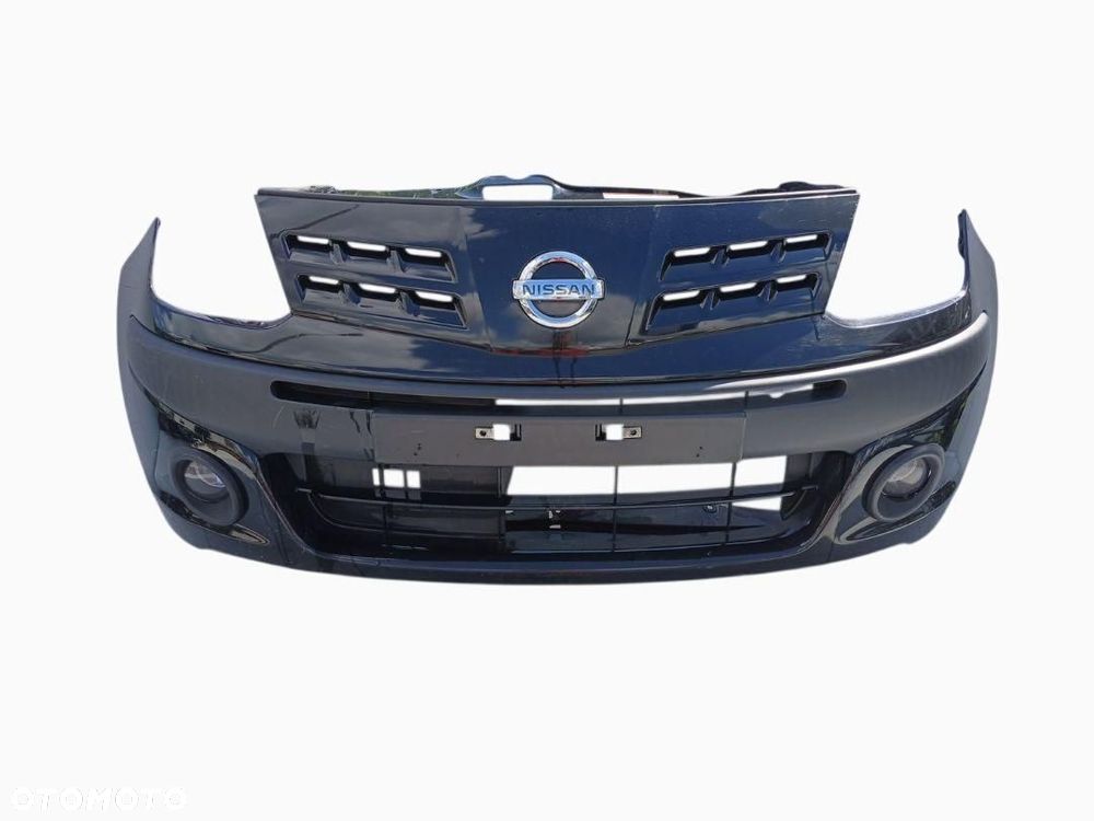 ZDERZAK PRZÓD PRZEDNI Z HALOGENAMI ATRAPA NISSAN PIXO CZARNY 71711-68KA - 1