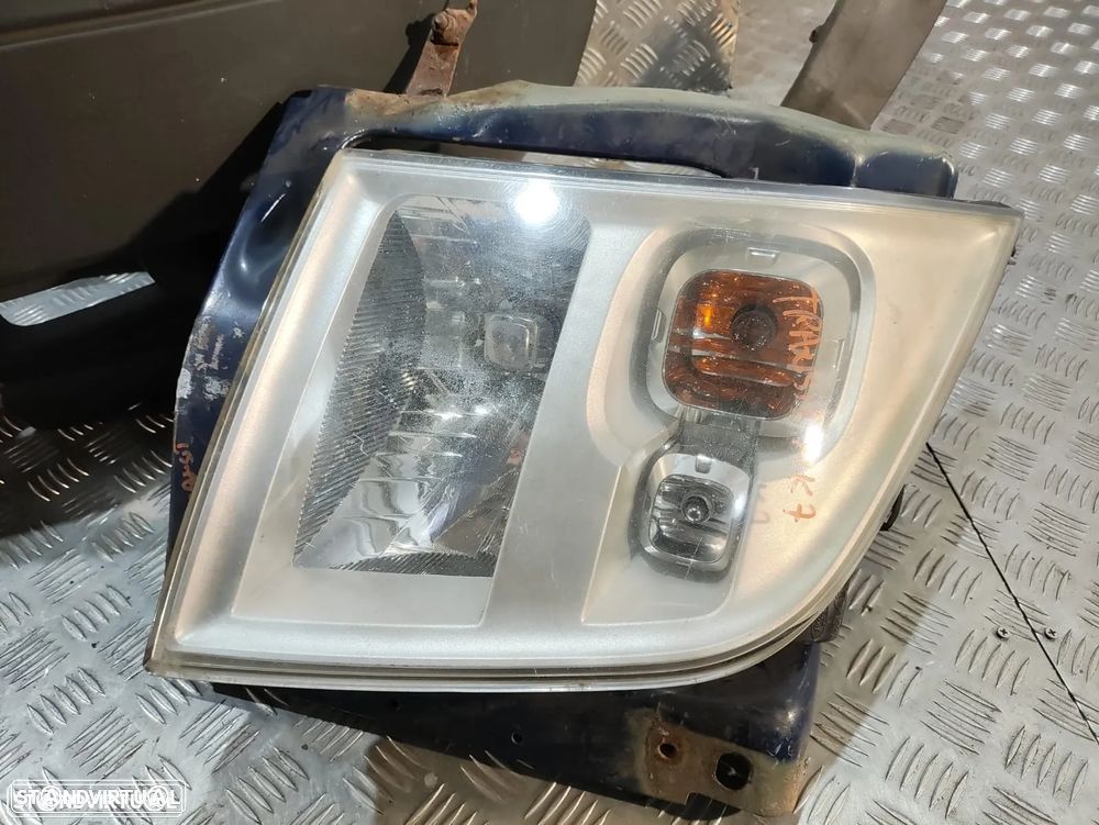 Frente Completa Ford Transit FA_ Van - 2006 / 2014 - Capot | Capo | Parachoque | Parachoques | Guarda Lamas | Lama | Otica | Oticas | Radiador | Ventilador | Fibra | Reforço | Original | P6C1116612AP | 2454107 | 6C1117K819B | 1370602 | 1561051 - 4