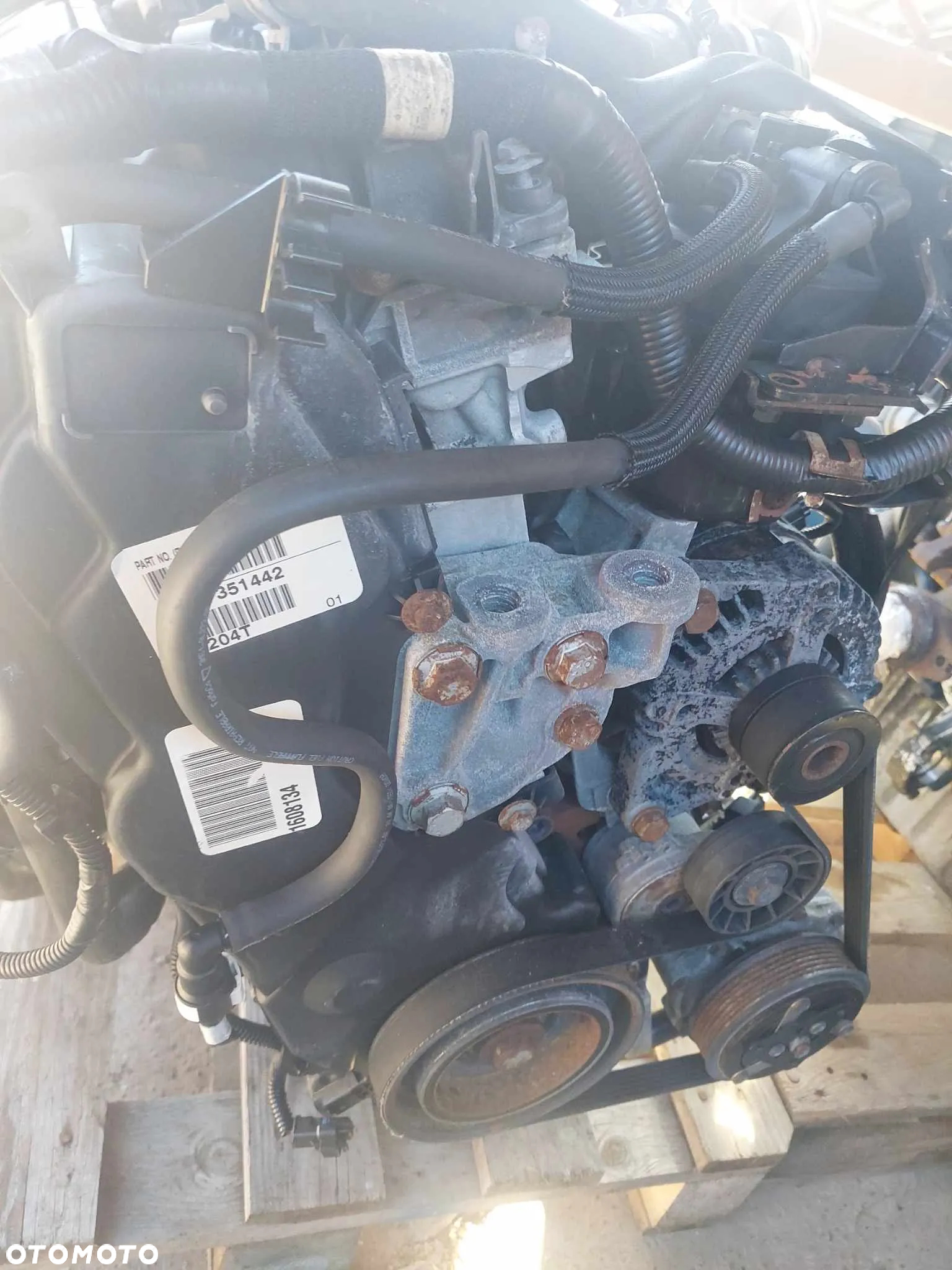 SILNIK SŁUPEK VOLVO S40 D4204T 2.0 HDI - 6