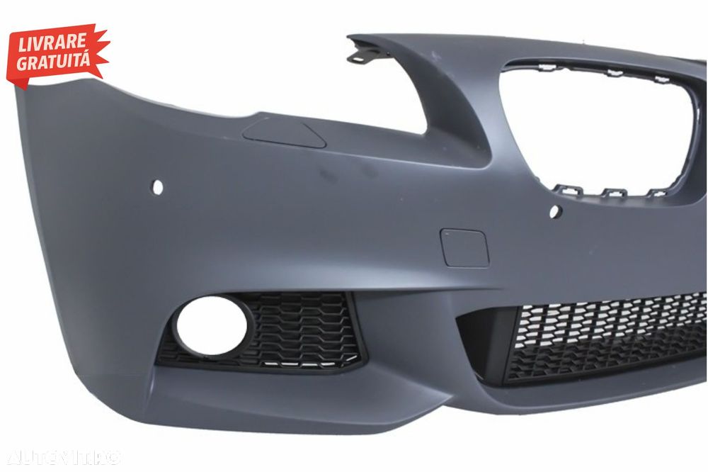 Bara Fata BMW Seria 5 F10 F11 (2011-2014) M-Technik Design fara Proiectoare Ceata- livrare gratuita - 4
