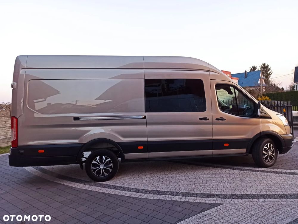 Ford TRANSIT 2.0 TDCi 170KM * JUMBO * BRYGADOWY 6 osób * BOGATY * SUPER STAN! - 3