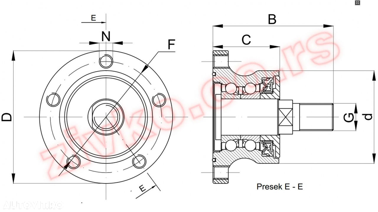 Terraking HUMMER Disc cu talere independente - 4