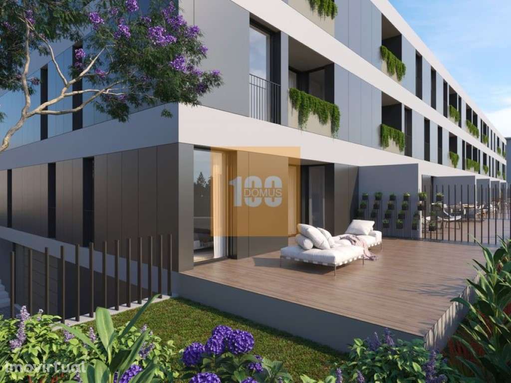 Apartamento T1 Novo com Terraço e Jardim - S. Mamede Infesta - Grande imagem: 4/33