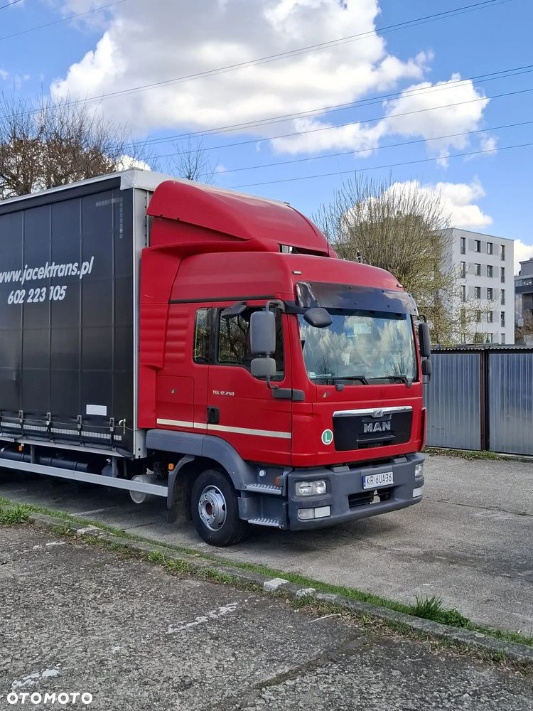 MAN TGL 12.250 winda + firanka 15.290 12.220 GNIOTPOL - 2