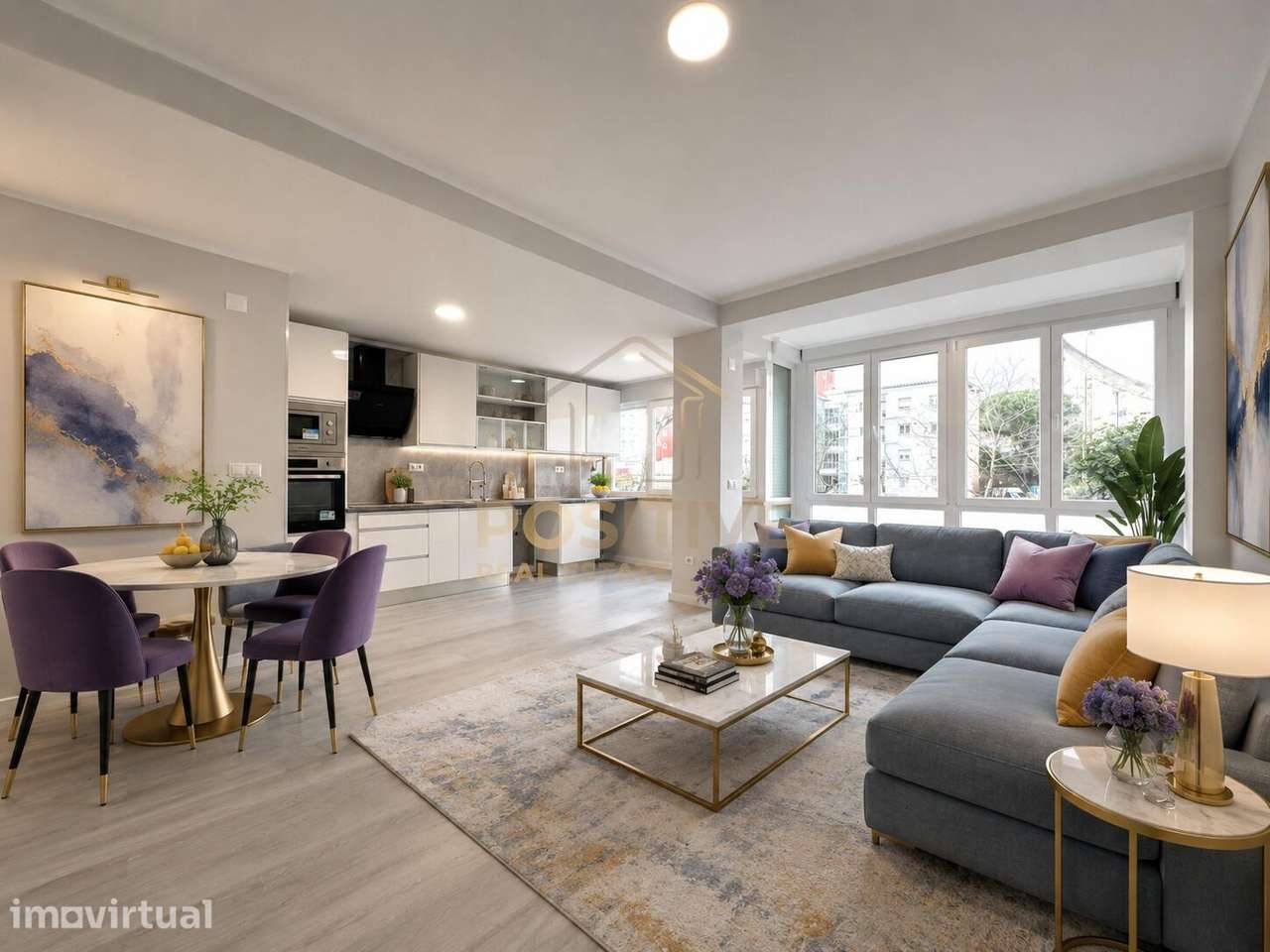 Apartamento T2 com 2 casas de banho em Oeiras - Grande imagem: 4/50