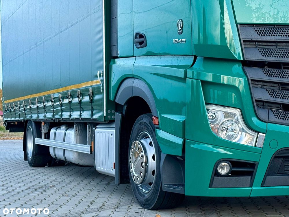 Mercedes-Benz ACTROS 1845 / FIRANKA / 19 EUROPALET / DUŻA KABINA / AUTOMAT / SYPIALKA / WIRTUALNY KOKPIT / 2021 ROK - 15