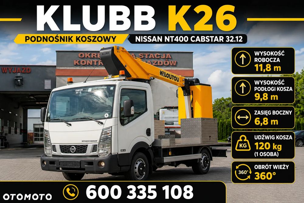 Nissan PODNOŚNIK KOSZOWY NISSAN NT400 CABSTAR 32.12 - 2