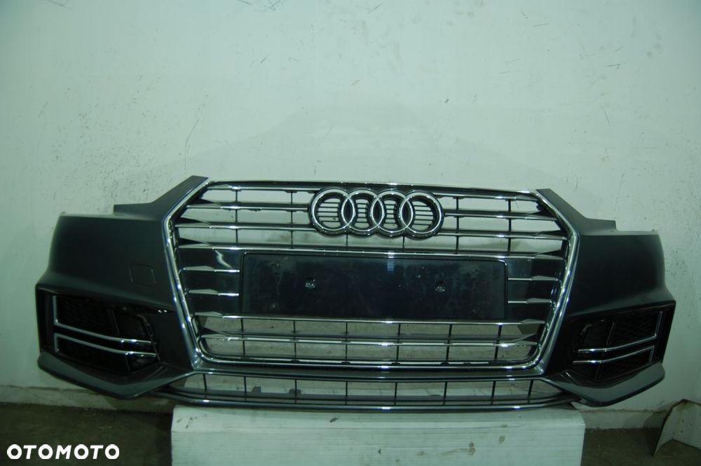 ZDERZAK AUDI S4 A4 S-LINE 8W B9 2017-2020 BEZ PDC - 2