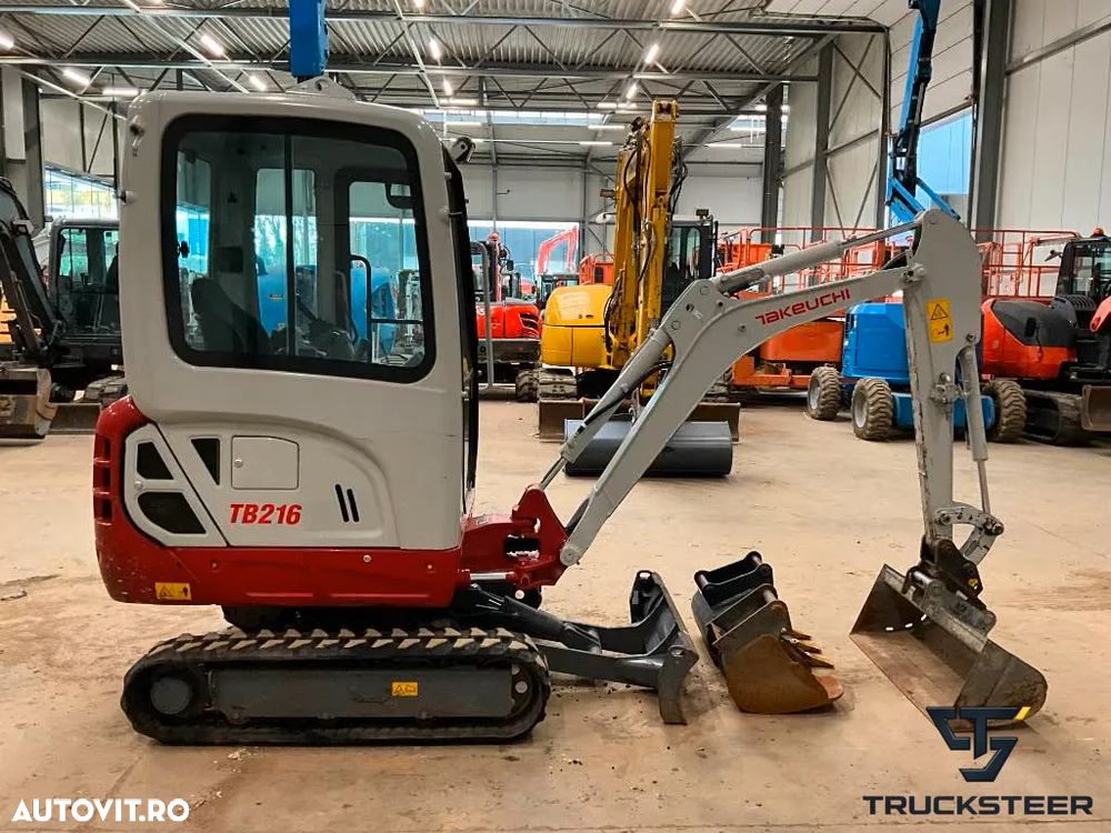 Takeuchi TB 216 | Webasto | Lama Nivelatoare - 4