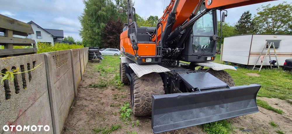Doosan Koparka kołowa DX190W-5 rototilt nowe koła opony sprowadzona - 3