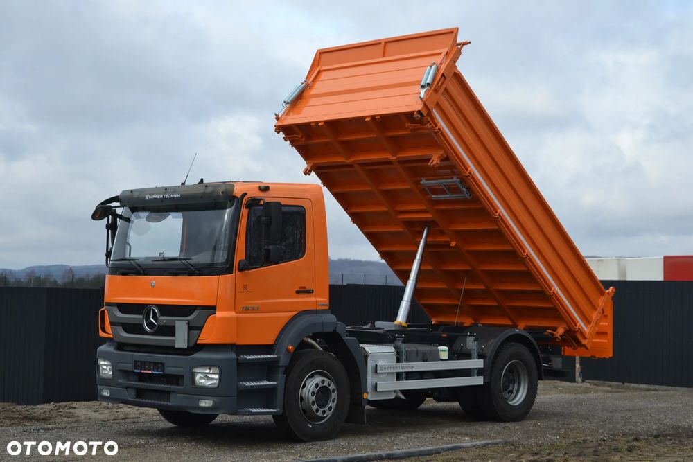 Mercedes-Benz Axor 1833 Wywrot Kiper Wywrotka NOWA Zabudowa KIPPER TECHNIK - 1
