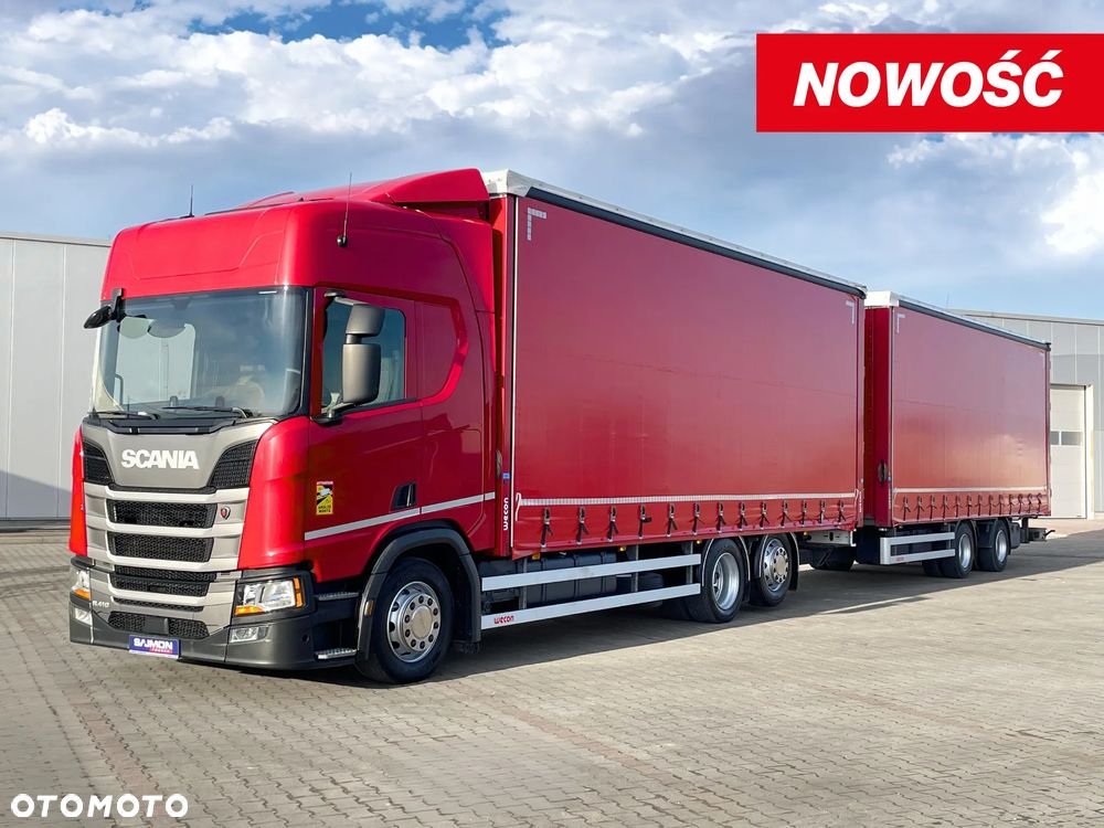 Scania R410 / ZESTAW TANDEM 120 M3 / 7,75 M + 7,75 M / SALON PL - 1