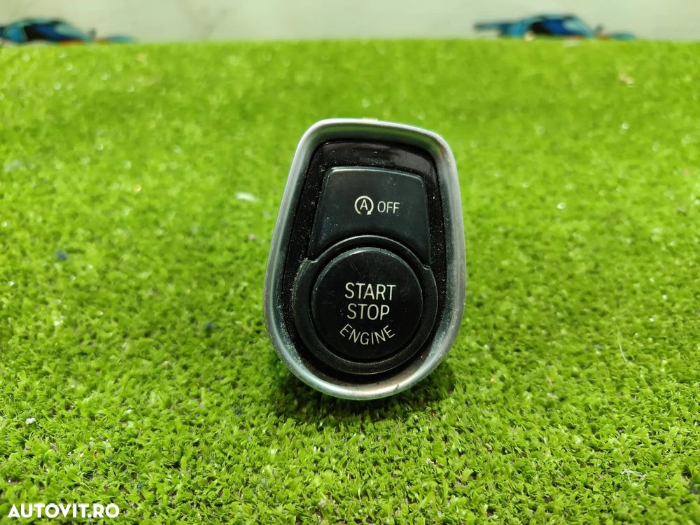 BUTON START / STOP BMW SERIA 1 F20 118D SE 2.0 DIESEL 2012 COD OEM 9250734 / 9250734-02 / HATCHBACK 2011-2019 - 1