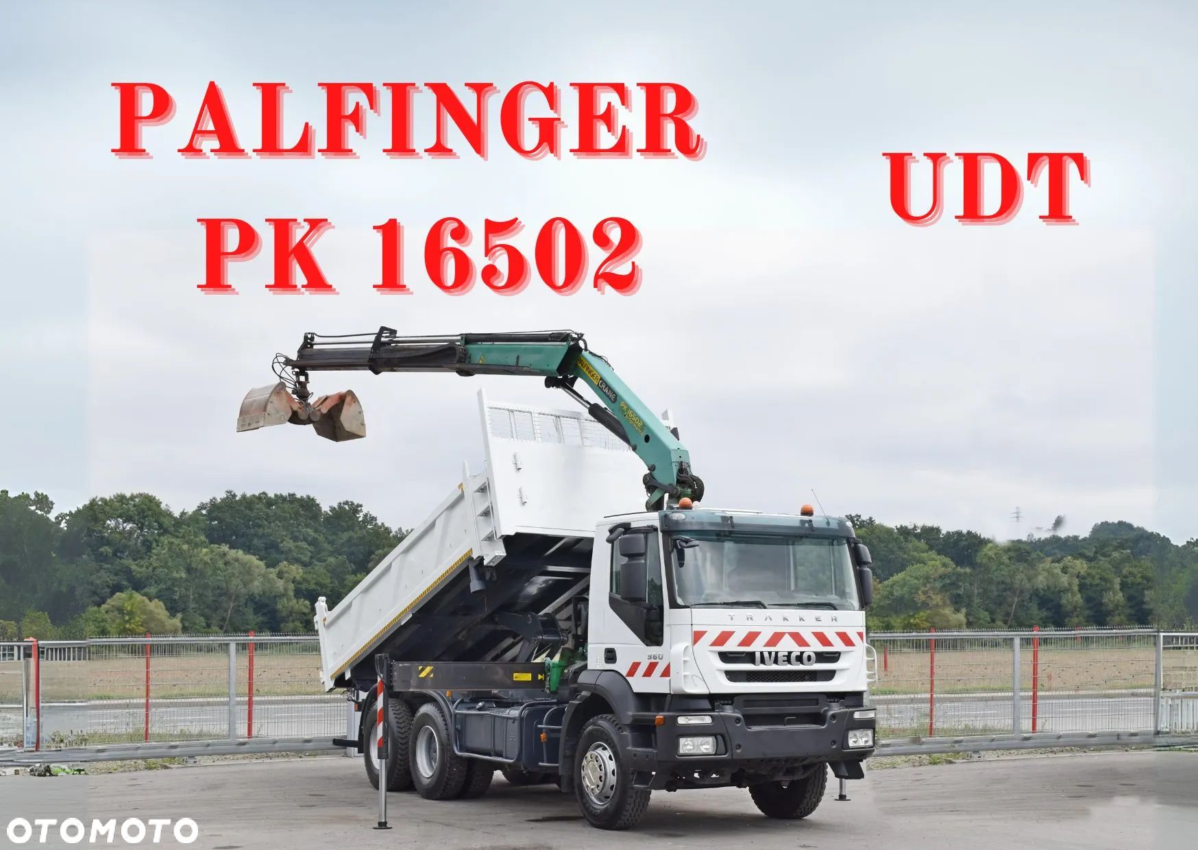 Iveco TRAKKER 360 * WYWROTKA 5,20m + BORDMATIC * PK 16502 + PILOT / 6x4 - 1