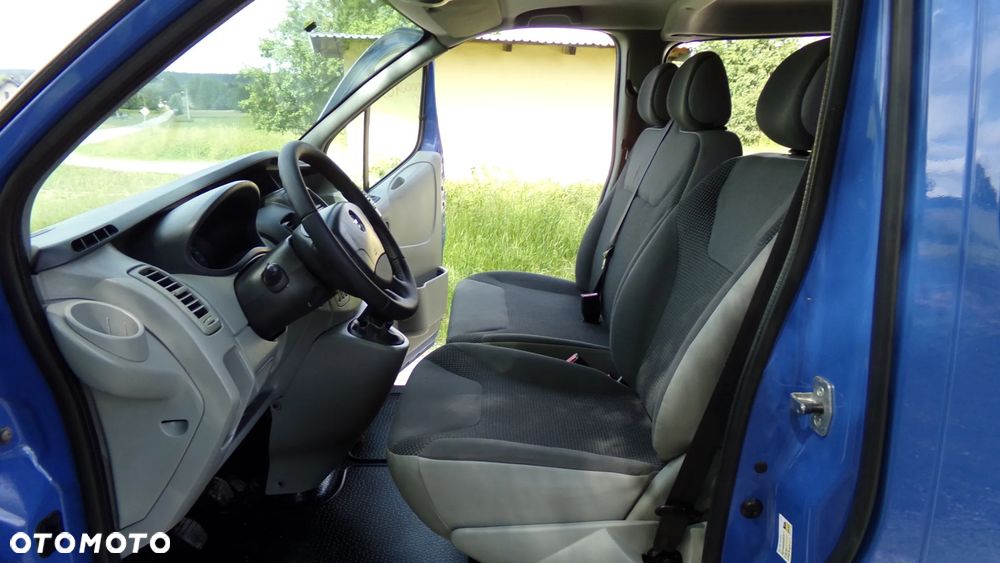 Opel VIVARO 2.0 115KM * LONG * KLIMA * BRYGADÓWKA 6 OSÓB ! SERWIS ! - 21